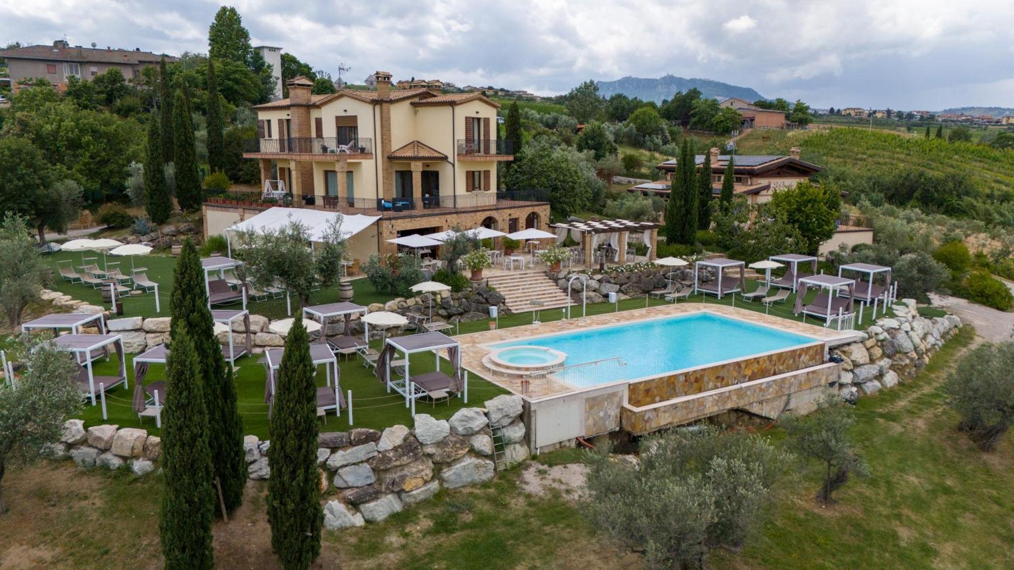 Agriturismo Le Bosche San Marino Exterior foto